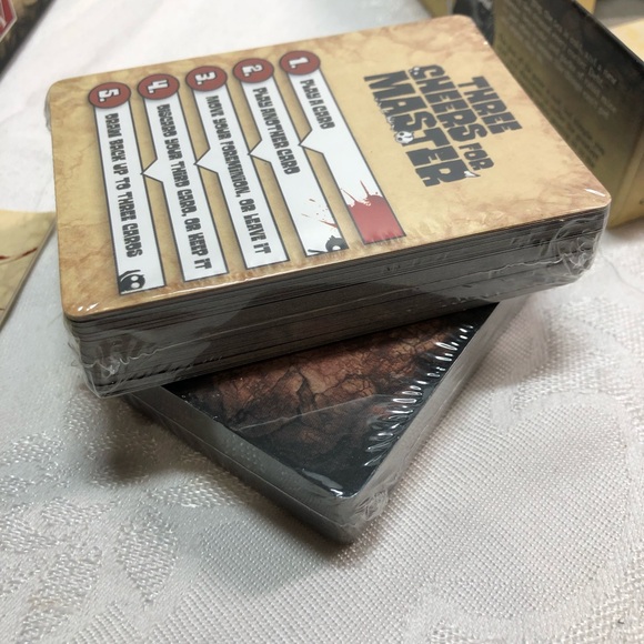 Three Cheers for Master Board/Card Game (Atlas Games, 2014) New - Picture 6 of 16